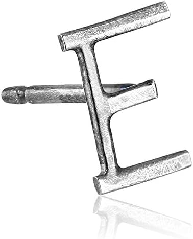 Melissa Joy Manning "Alphabet" Silver Initial Z Studs