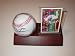 David Freese St. Louis Cardinals Signed Autographed Baseball & Wood Case Plus Card Coa