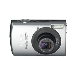Canon PowerShot SD870IS 8MP Digital Camera with 3.8x Wide Angle Optical Image Stabilized Zoom (Black) 