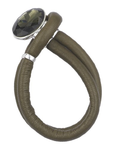 PILGRIM 614-412 Armband, Leder, olivgr&uuml;n Preisvergleich