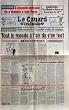 CANARD ENCHAINE (LE) N? 4156 du 21-06-2000 FAUX ELECTEURS - L'ENQUETE MENACE DE S'ETENDRE A TOUT PARIS - JOSPIN - AUBRY - LE MEDEF ET NOTAT NE FERONT PAS LA LOI - QUINQUENNAT - LANGEGE DIPLOMATIQUEMENT INCORRECT - LE PATRON DE VIVENDI - 58 CLANDESTINS MEURENT ETOUFFES DANS UN CAMION A DOUVRE