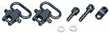 Allen Company Sling Swivel Set for 1-Inch Slings with Hardware for Ruger Rifles with Barrel Band