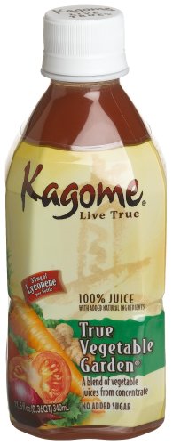 Kagome Live True, 100% True Vegetable Garden, 11.5-Ounce Boxes (Pack of 12) by Kagome