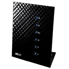 Asus RT-N56U N600 Black Diamond Dual-Band WLAN Router, 802.11 a/b/g/n, Gigabit WAN/LAN, 2x USB, Print FTP UPnP Server, GreenNetwork Technik (EU-Version)