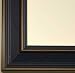 Kitchen & Housewares : Country Blue Picture Frame - Solid Wood-New, 12x18
