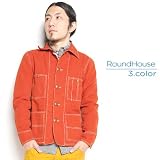 ROUND HOUSE【ラウンドハウス】 ダックショートカバーオールJKT
