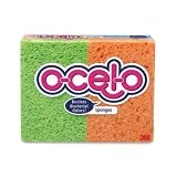 MMM728818 - Stay Fresh Sponges, 7x2x4-7/9, 6/PK, Assorted