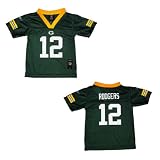 Boys NFL Green Bay Packers Matthews #52 Athletic Comfortable Fit Short Sleeve Jersey Shirt - Green (Size: L/14-16 )