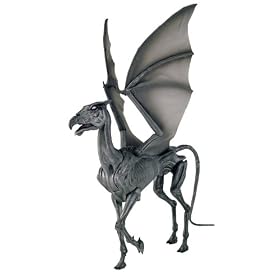 Harry Potter -  Basic Magical Creatures - Thestral with Luna Lovegood - Order of the Pheonix