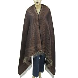 Silk Wraps and Shawls Paisley Jacquard Weaving 44 x 72 inches