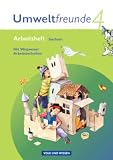 Produkt-Bild: Umweltfreunde - Sachsen - Aktuelle Ausgabe: 4. Schuljahr - Arbeitsheft: Mit Wegweiser Arbeitstechniken