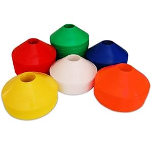 Set of 25 World Sport Disc Cones Orange