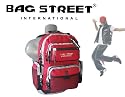 Rucksack Schulrucksack Freizeit Outdoor Farbe rot
