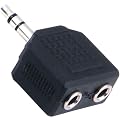 Daffodil TAA304 - R�partiteur C�ble Audio - Doubleur Splitter pour Jack St�r�o 3,5mm - Pour C�bles Hautparleurs et Ecouteurs