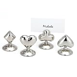 Playing Card Suits Placecard Holders (set of 4)