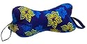 DogBones NeckBones Chiropractic Neck Pillow, Yellow Rainbow
