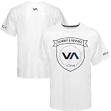 RVCA VA Shield Regular Fit T Shirt White 41NX0stgLVL. SL160 RVCA VA Shield Regular Fit T Shirt White