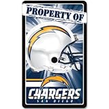 San Diego Chargers Property Of Sign