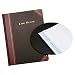 Adams Log Book, 8.13 x 10.38 Inches, Black Covers with Maroon Spine, 150 Pages (ARB810L15)