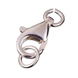 Eigenschaften KnorrPrandell / Gütermann / KnorrPrandell 2365700 - 925er Sterlin-Silber Karabiner 11mm lose mit 1 Ring, 1 Stück/Dose
