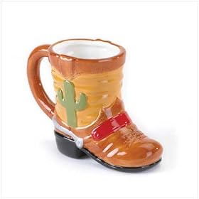 Cactus Print Dolomite Boot Mug - Style 37381 by WGC