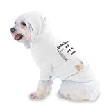 Aerobics Instructors do all their own stunts Hooded T-Shirt for Dog or Cat X-Small (XS) White