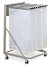 Rolling Stand with Hangers in Beige - Mayline Office Furniture - 9329H