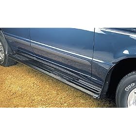 Dee Zee FX 27302 Black FX Extruded Running Board for Ford Van 75-08