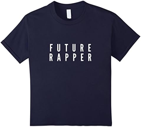 Kids Future Rapper T-Shirt 8 Navy