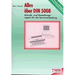 Alles �ber DIN 5008