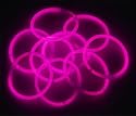 100 10" Glowstick Bracelets PINK