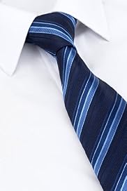 Machine Washable Textured Striped Tie
