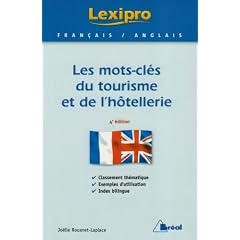 Les mots-cl�s du tourisme et de l'h�tellerie