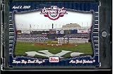 2007 Topps #OD4 Yankee Stadium New York Yankees Opening Day Baseball Card - Mint Condition - In Protective Display Case !