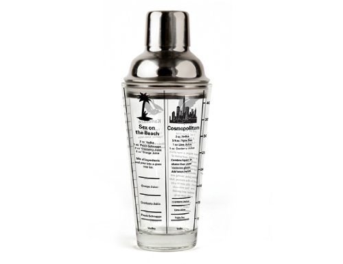 Kikkerland Mix Master Cocktail Shaker Reviews