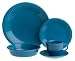 Fiesta 20-Piece 855 Service for 4 Dinnerware Set, Peacock