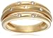 18ct Yellow Gold AMR44789 Ladies 0.10ct Diamond Band Ring