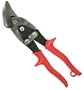 24 Pack Wiss M6R 9-1/4" Metalmaster Compound Action Offset Snips, Cuts Straight to Left, Red Grips
