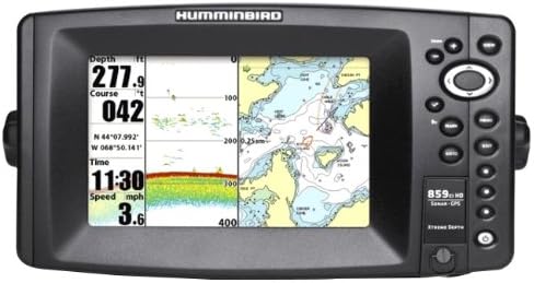 409120-1 859ci HD Combo 7"" DualBeam Temp/ Humminbird Fishfinders