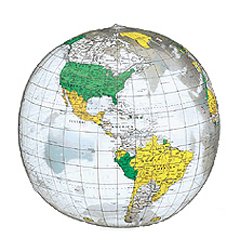Buy 27 Inflate-A-Globe Political (Clear Ocean) by Replogle now!