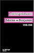 Correspondance Adorno-Benjamin