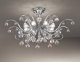 CARMEN:, Deckenleuchte, Made in Italy, Handarbeit, Made with PURE KOLARZ Kristall,