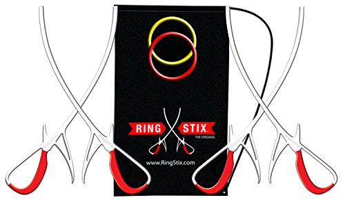 RingStix Pro-The Most Fun Indoor/Outdoor Lawn or Beach Games for Kids, Teens, Adults and Families ...