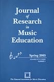 Journal of Research in Music Education: String Teachers Lesson-planning Processes; an Analysis of Lesson Plans for Beginning Instrumentalists; Higher Order Thinking Skills Among Freshman; Sight-singing Preparation and Performance (Vol. 53 No. 1 Spring 2005)