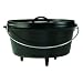 Lodge Logic 8-Quart Pre-Seasoned Cast-Iron Camp Dutch Oven