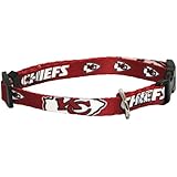 Hunter MFG Kansas City Chiefs Dog Collar, Extra Small