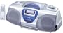 JVC RC-BX330 CD Boombox (Silver)