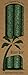Aloha Bay Palm Tapers, Green, 4 Count