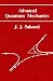Book Advanced Quantum Mechanics