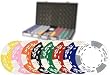 New 750 Real Clay 11.5 gram Crown Wheatear Casino Poker Chips Set
